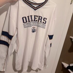 Oilers jersey size L